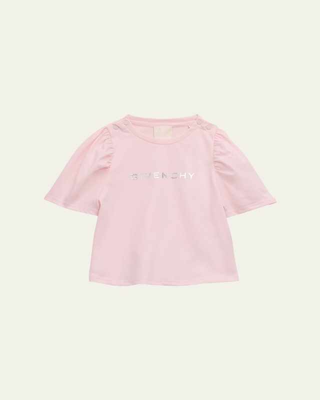 Girl's Contrast Logo-Print T-Shirt, Size 12M-3